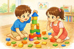 「できた・できない」で判断しない。「思考力」は事物に触れて試行錯誤することで育てよう